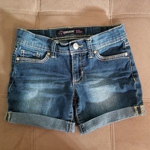 Jordache Girls size 7 Jean Midi Shorts